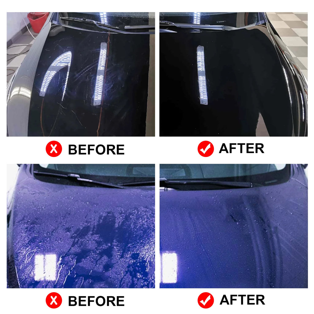 3 in 1 High Protection Quick Car Coating Spray, Purple Car Paint Ceramic Coating Agent with Polytetrafluoroethylene, for Paint, Plastic & Glass