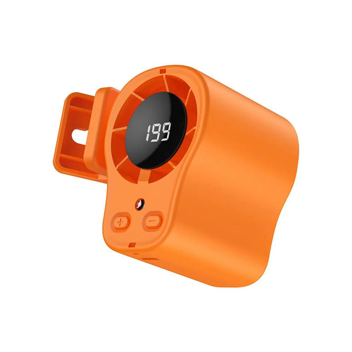 2026 New Upgrade Portable Clip on Air Conditioner Fan for Car with LED Display, 360° Rotation 199 Speeds Mini Cooling Fans
