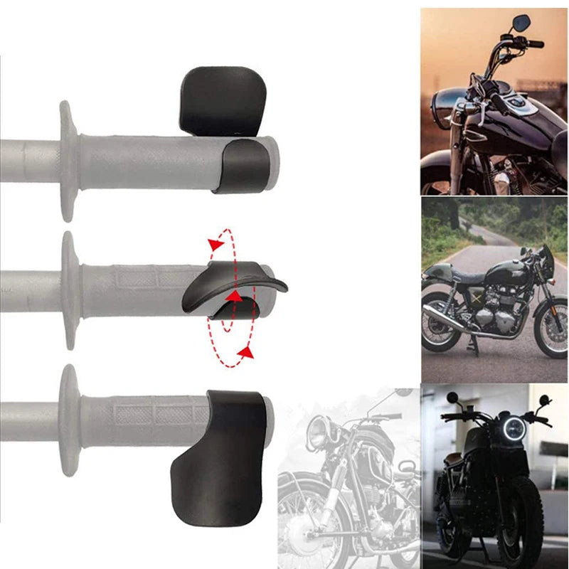 1/2Pcs Motorcycle Throttle Assistant Cruise Control Assist Thumb Wrist Universal Support Rest Motorcorss Equipments Accessories