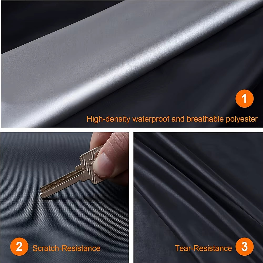 Car Covers Outdoor Waterproof Sun Rain Snow Protection UV Auto Cover Universal Suv/Sedan 190T Car Protective Full Covers