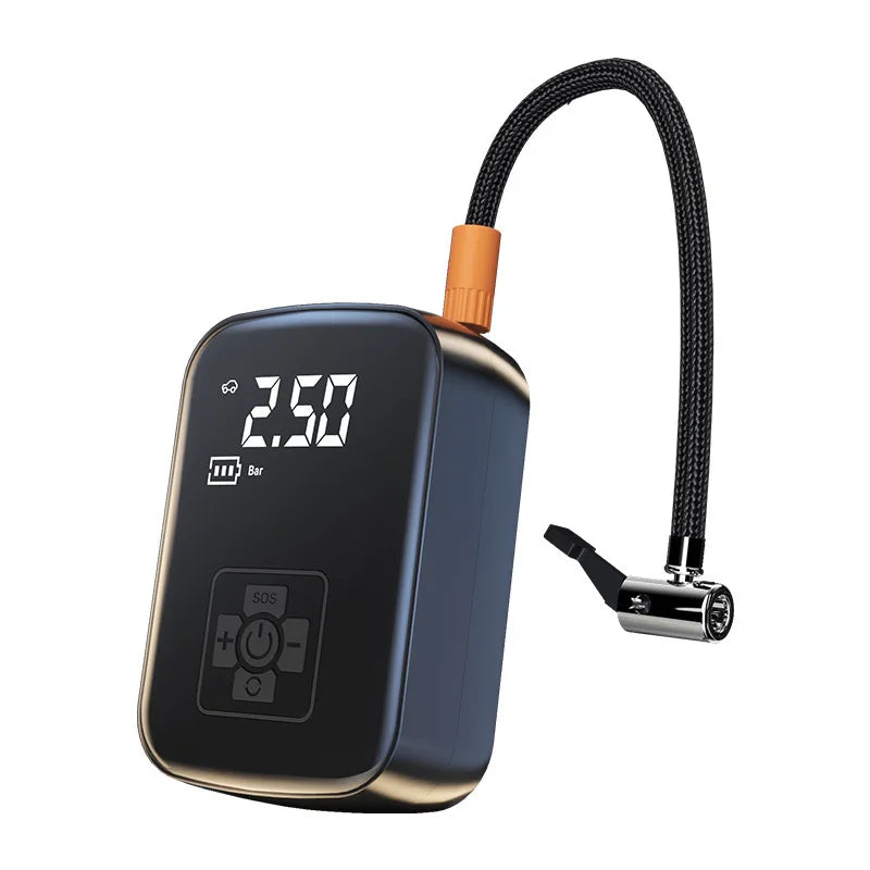 150PSI Rechargeable Car Air Compressor Portable Electric Tire Inflator for Car Bicycle Motorcycle Air Pump Tire Inflatable Pump