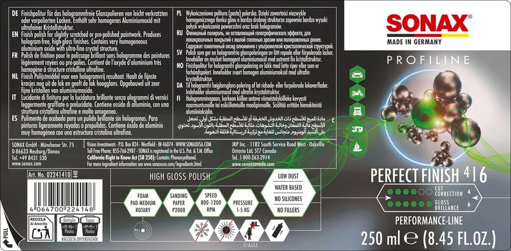 PROFILINE Perfectfinish (250 Ml)