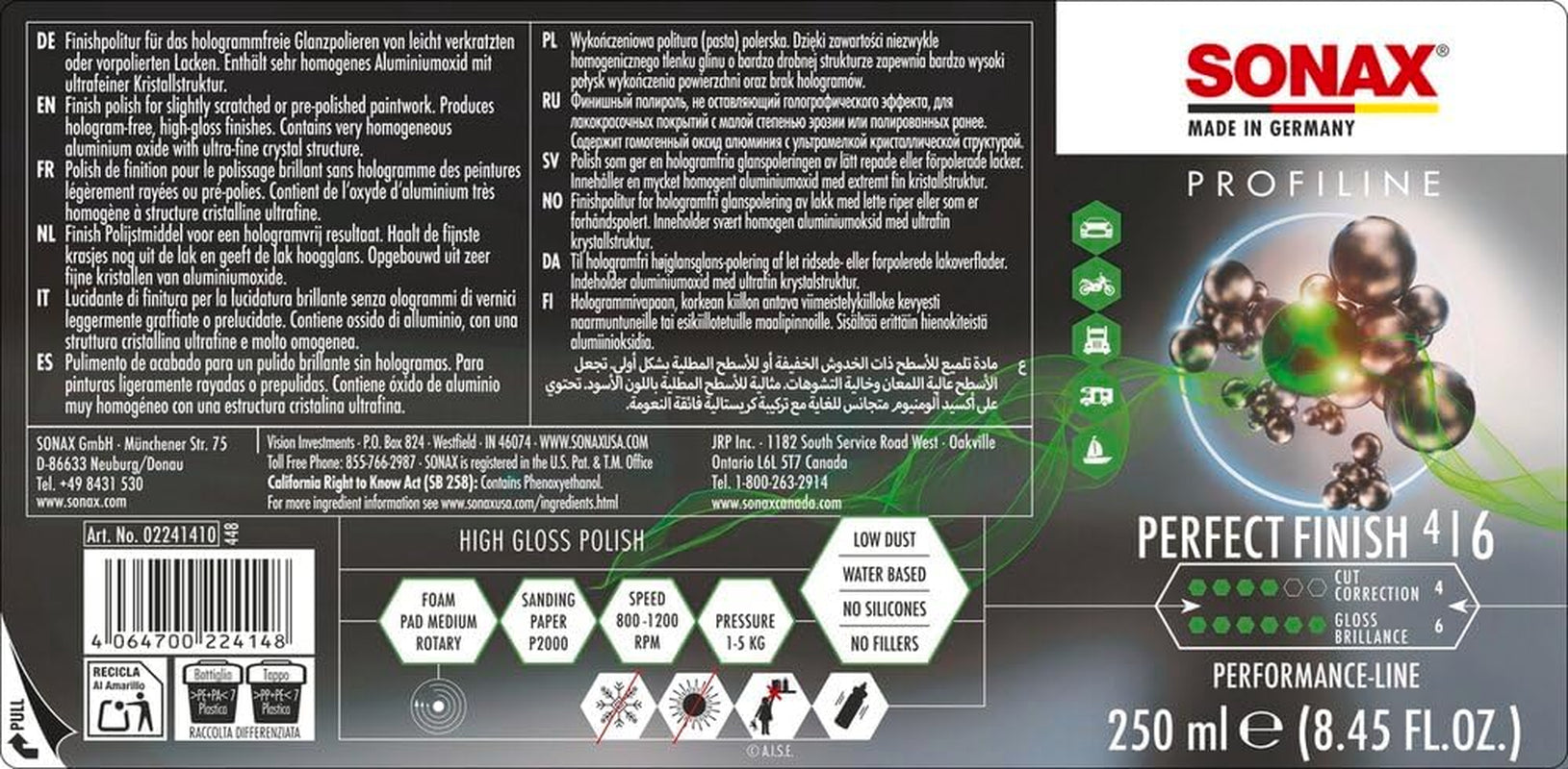 PROFILINE Perfectfinish (250 Ml)