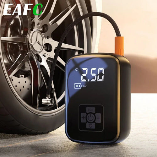 150PSI Rechargeable Car Air Compressor Portable Electric Tire Inflator for Car Bicycle Motorcycle Air Pump Tire Inflatable Pump