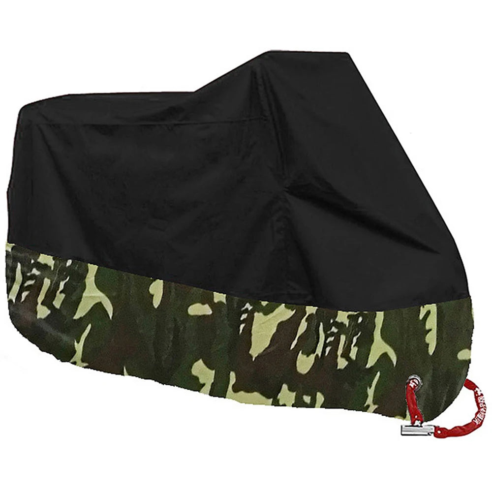 Motorcycle Cover Waterproof All Season Motorbike Cover Dustproof UV Protective Outdoor Indoor Moto Scooter Motorbike Rain Cover