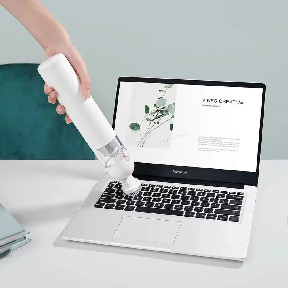 Mijia Portable Car Vacuum Cleaner Mini Handheld Wireless Cleaning Machine for Home Auto Supplies 13000Pa Cyclone Suction