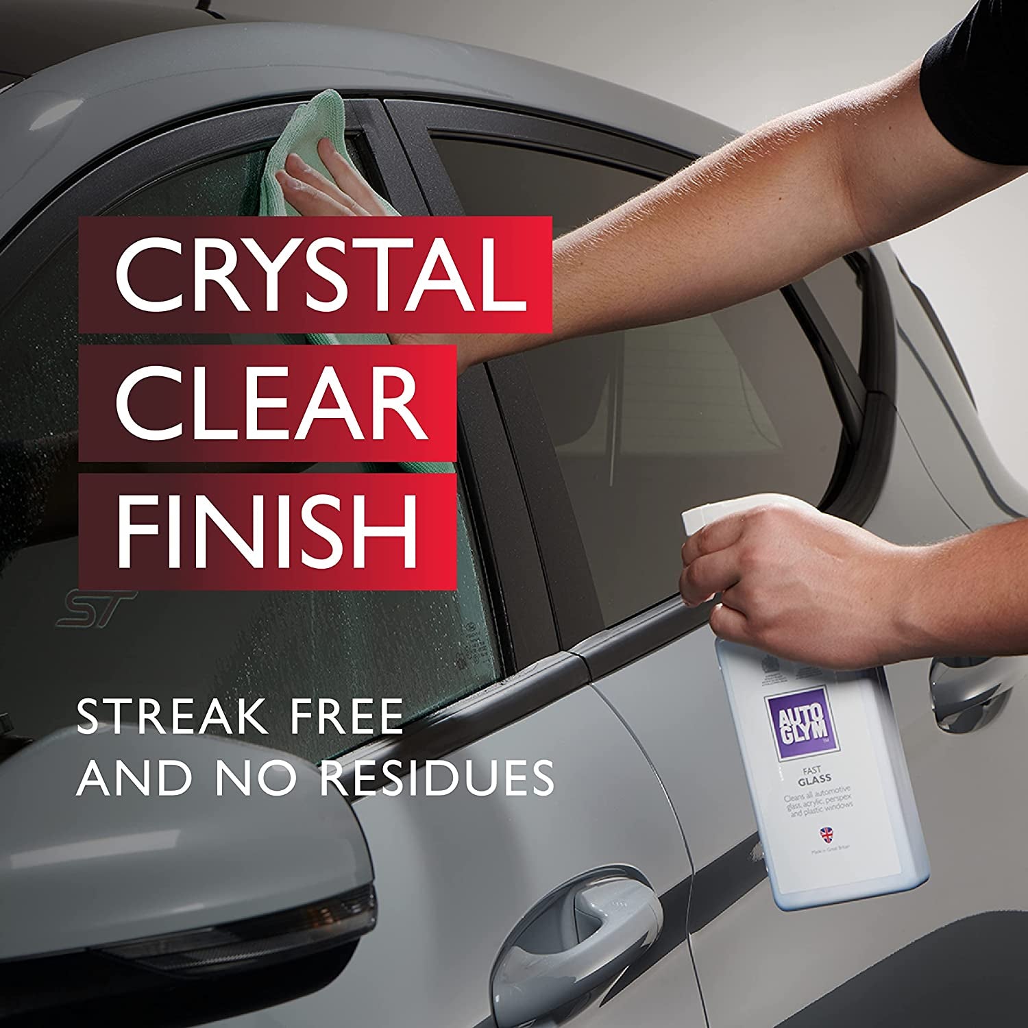 Fast Glass, Car Window Cleaning Spray, 500Ml