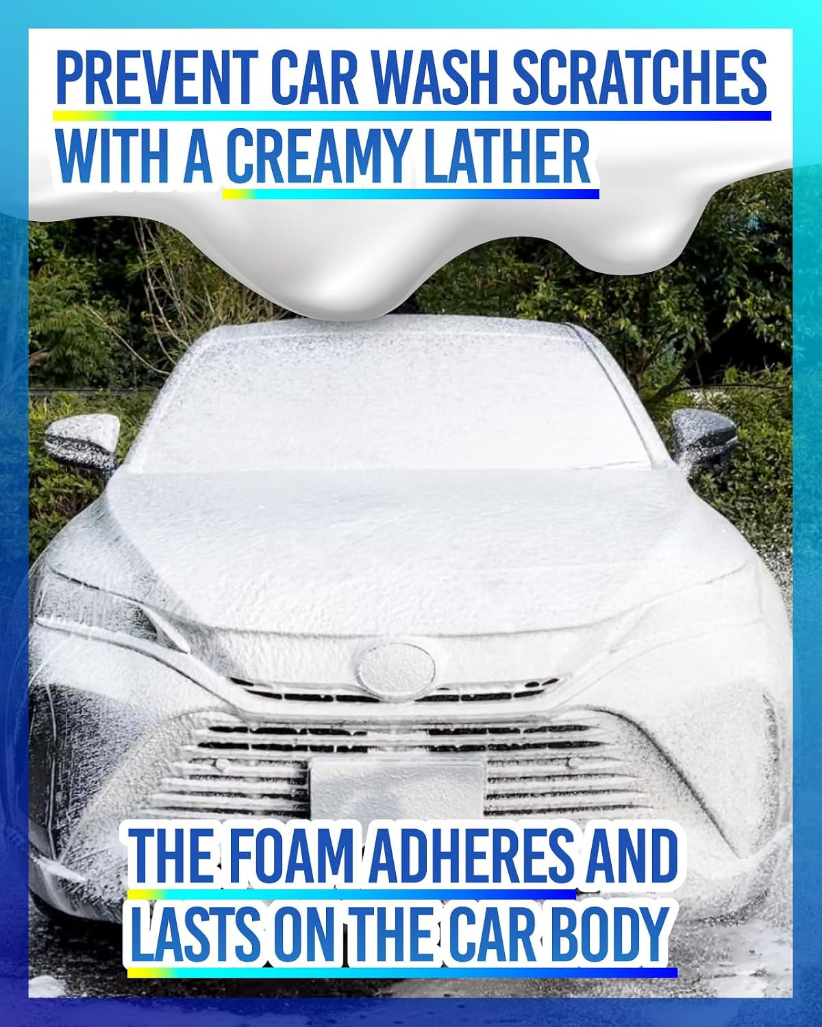 Foam (64 Fl Oz) Ultimate Snow Foam Car Wash Soap Specialized Car Shampoo for Foam Cannon and Pressure Washer, Safe for Cars (Ph Neutral, 10X Concentrated) (Refreshing Cider Aroma)