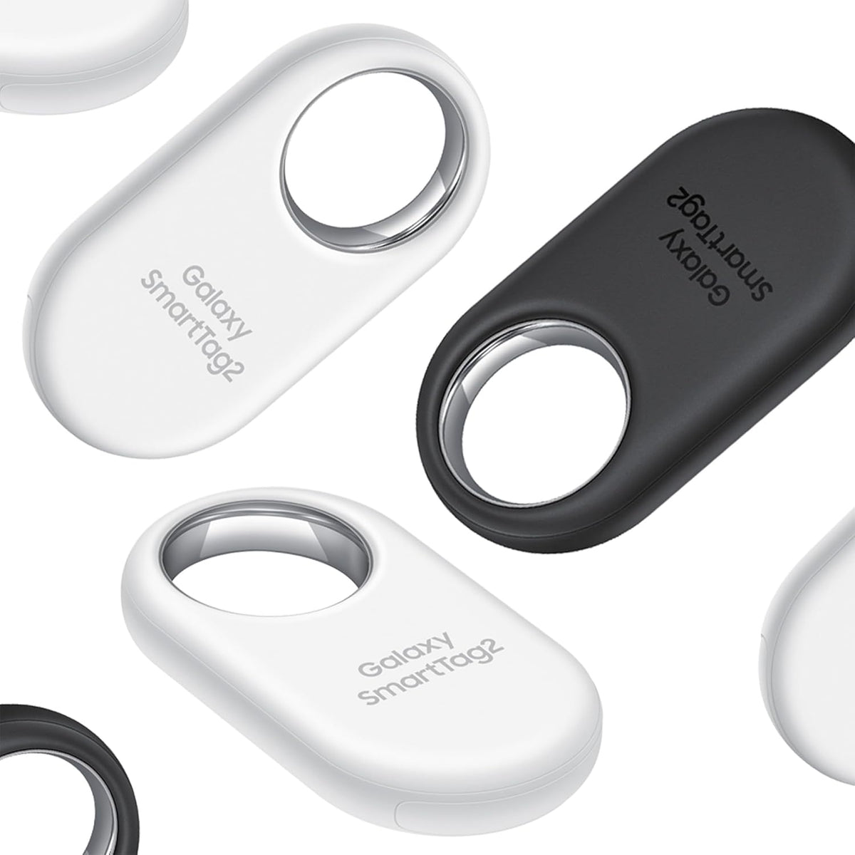 Samsung Galaxy Smarttag2 Bluetooth Tracker (1 Pack), Compass View AR, Find Lost Mode, Black