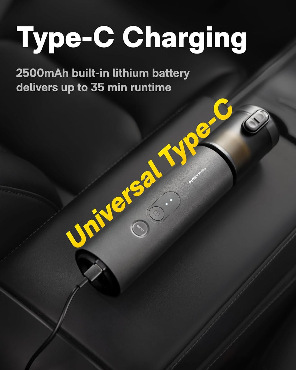 Handheld Car Vacuum Cleaner Cordless, 4-In-1 Portable Mini Vacuum