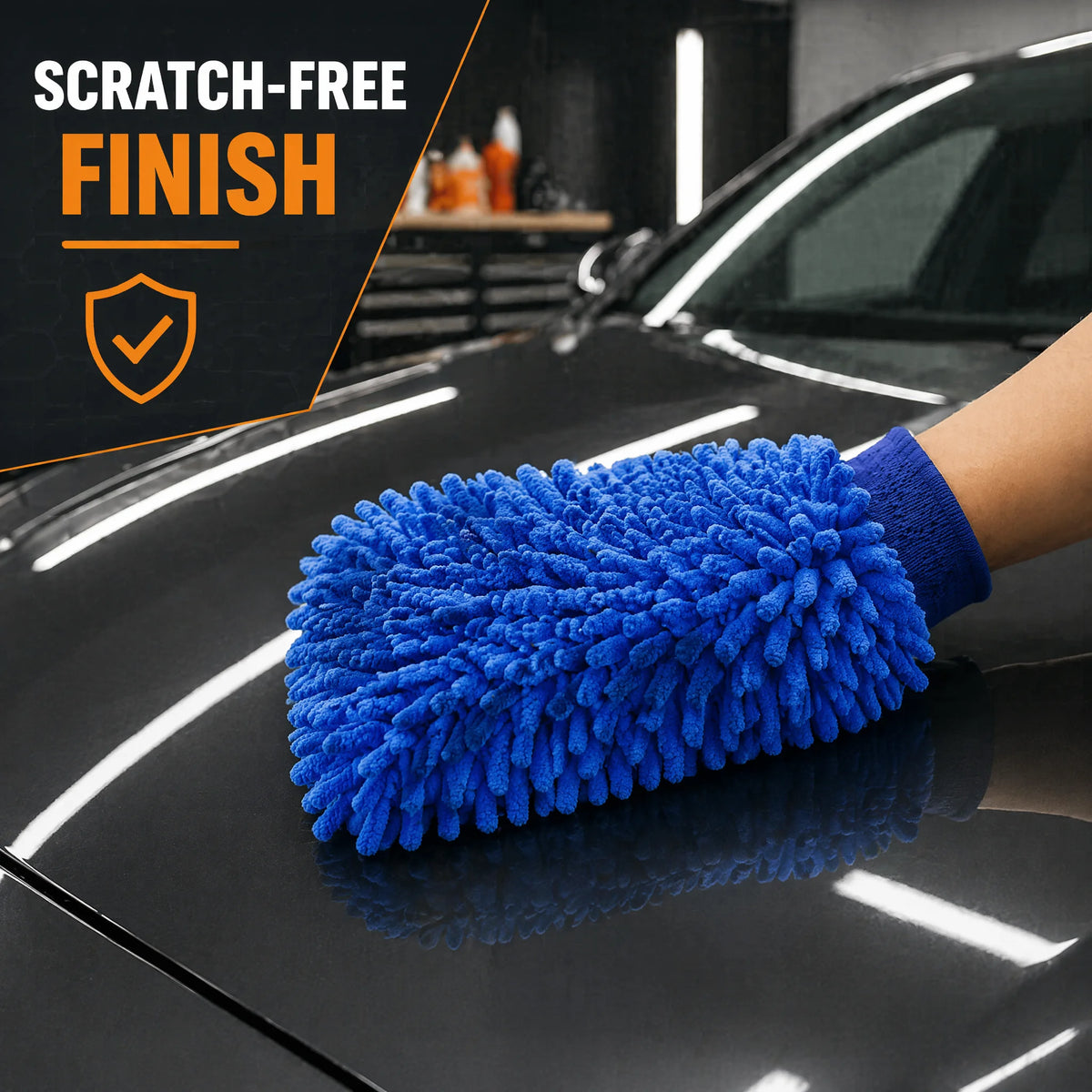 26PCS Car Cleaning Kit, Auto Interior & Exterior Detailing Brush Set with Gloves & Towel, Scratch-Free Soft Bristle Tools for Vents, Dashboard, Alloy Wheels & Paintwork