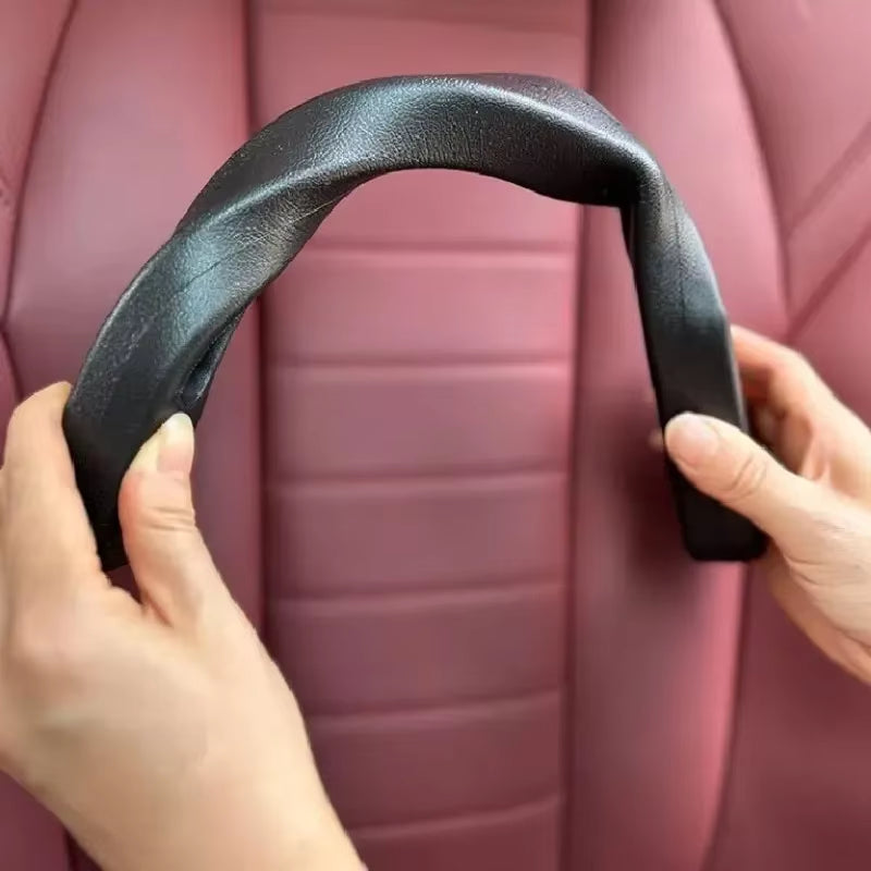 2Pc Car Seat Gap Filler Organizer Pu Waterproof Car Seat Gap Plug Strip with 2 Grooves Seat Gap Storage Auto Interior Accessorie