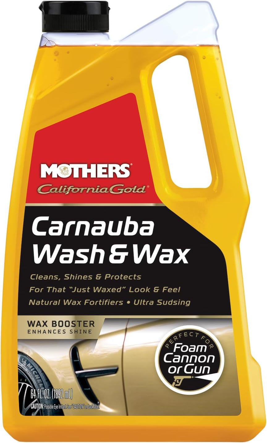 California Gold Carnauba Wash & Wax Shampoo 1.89Litres
