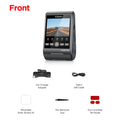 A229 plus Car DVR 2K HDR Video Recorder 5GHZ WI-FI GPS Voice Control Dash Camera with Buffered Parking Mode Night Vision
