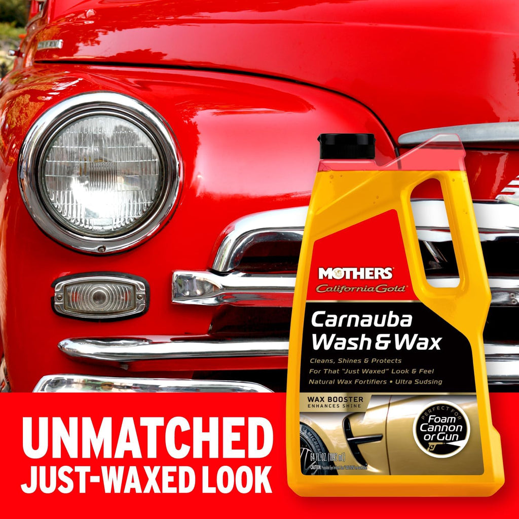 California Gold Carnauba Wash & Wax Shampoo 1.89Litres