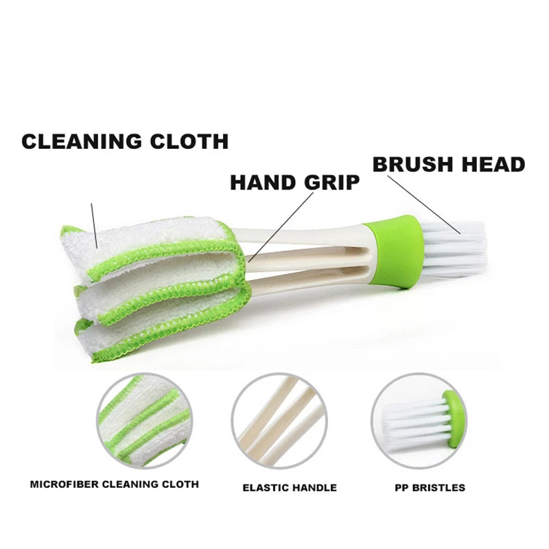 Car Air Microfibre Grille Cleaner Auto Detailing Dust Brush for Baseus Official Store Car Washbasins Sonax