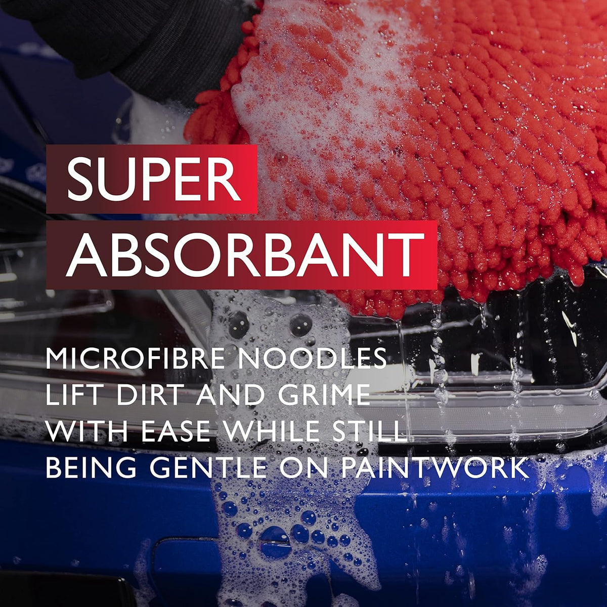 Microfibre Noodle Wash Mitt